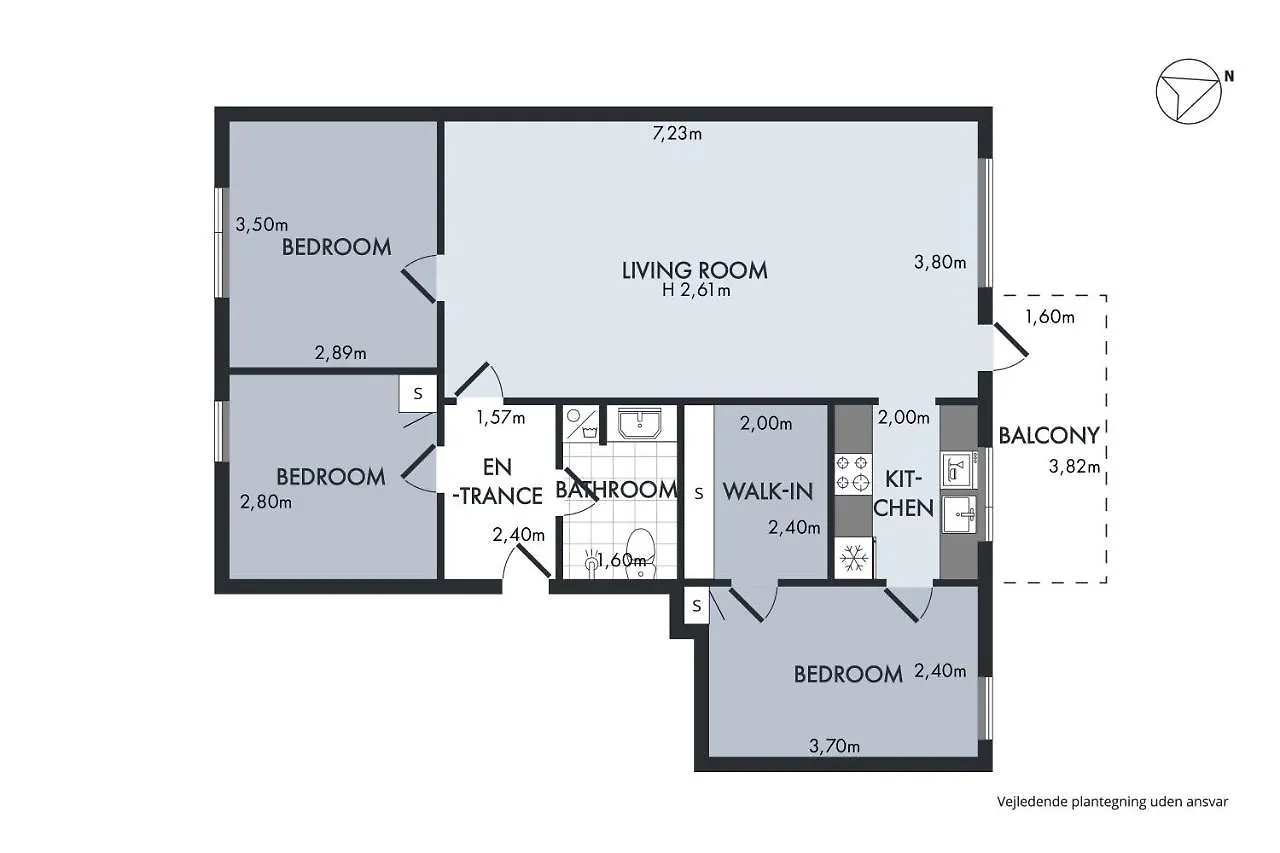 Modern 3-Bedroom Apartment Near Metro Station In Copenhagen Orestad